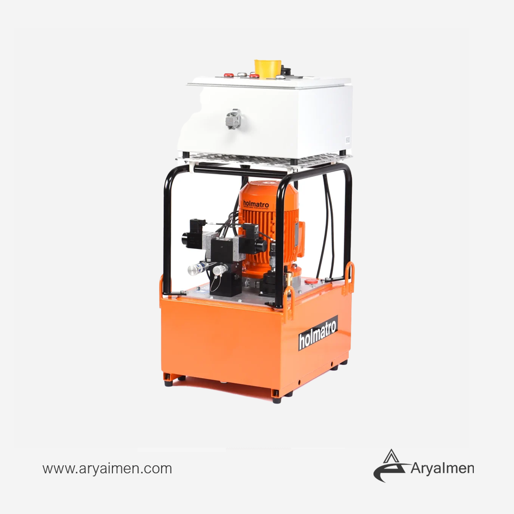 پمپ هیدرولیک برقی هولماترو IPU-M 18 S 06 E | 500 بار